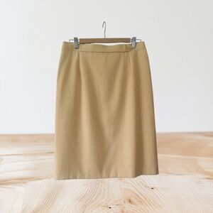 Elegant Tan Pencil Skirt for Women